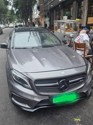 MERCEDES-BENZ GLA 45 AMG 2.0 16V TURBO GASOLINA 4P AUTOMÁTICO MERCEDES-BENZ GLA 45 AMG 2.0 16V TURBO GASOLINA 4P AUTOMÁTICO